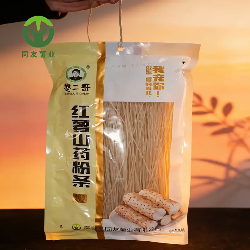 Bolsa de 400 g de fideos de boniato y ñame